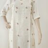 Suri - Munga Kota Kurti with embroidery and cutwork inspired pattern