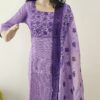 Floral design printed three piece set (stitched)