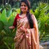 preorder: Blended Tussar saree with cross stitch and cutwork ( Available in 8 colors)