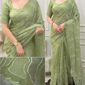 2026/09/1001734051-scaled.jpg Sukha 002- chandi silk Organza Saree with Embroidery